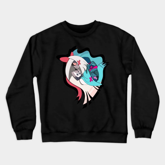 Vaggie Crewneck Sweatshirt by CreepyChara